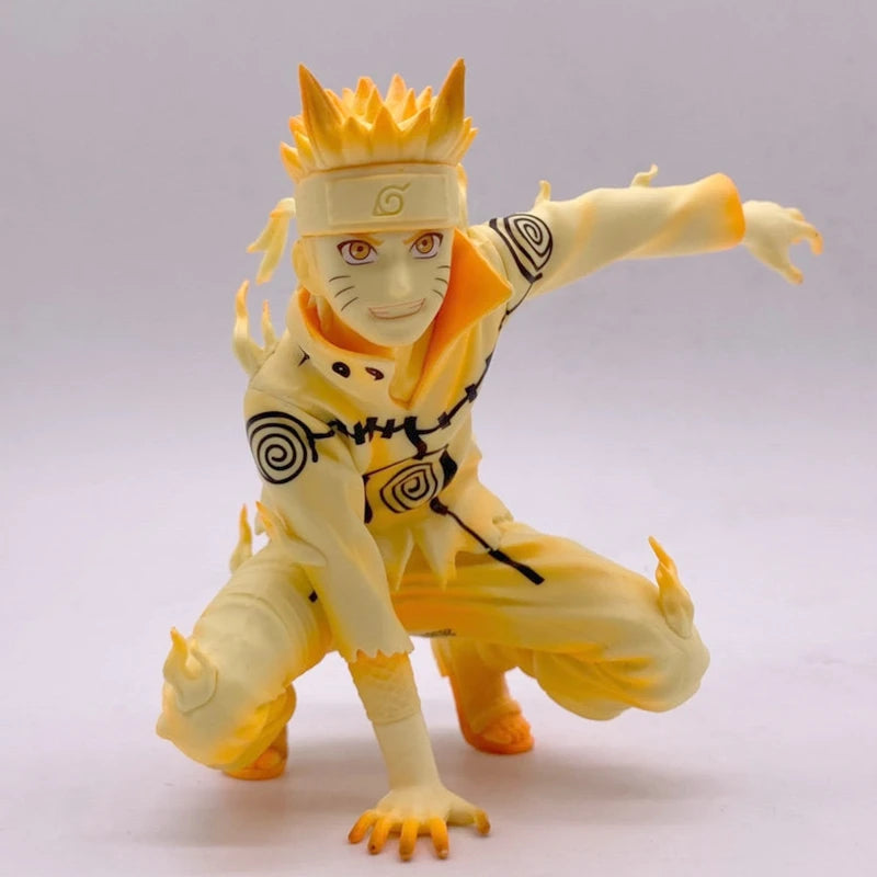 Figura Colecionável Uzumaki Naruto – 18cm Kagebunsin no Jutsu PVC