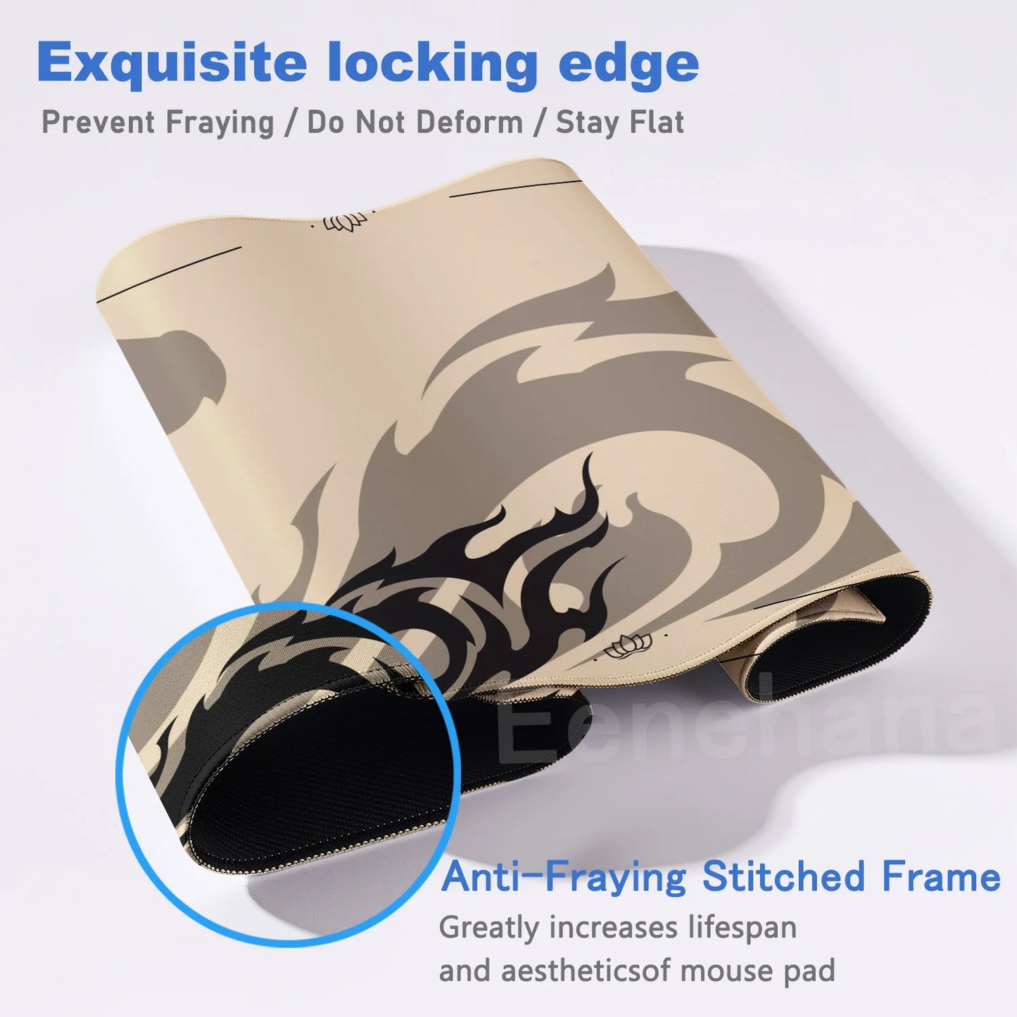 Mouse Pad Gamer XXL - Arte Japonesa do Dragão!