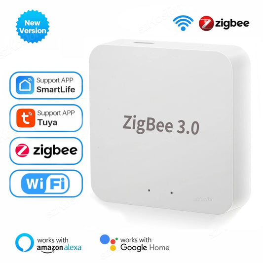 Tuya Zigbee 3.0 Gateway Hub – Automação Inteligente para sua Casa!