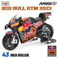 🏍️ Miniatura Moto Yamaha Factory Racing Team 2022 1:18 Maisto – Modelos #21 Morbidelli e #20 Quartararo (Diecast)