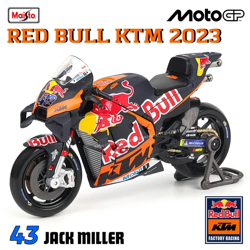 🏍️ Miniatura Moto Yamaha Factory Racing Team 2022 1:18 Maisto – Modelos #21 Morbidelli e #20 Quartararo (Diecast)