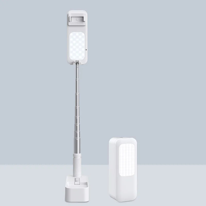 Influencer Live Streaming Stand with Beauty Ring Light