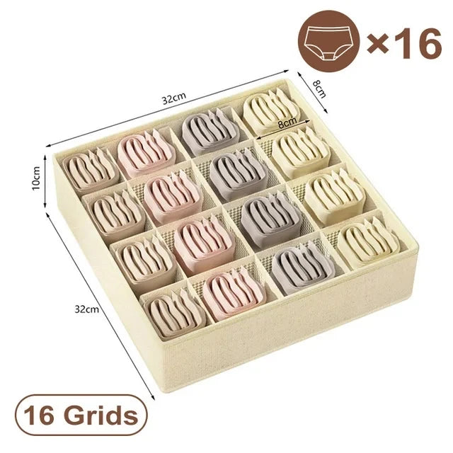 Organizador de Roupas Íntimas - Praticidade e Organização no Seu Guarda-Roupa!