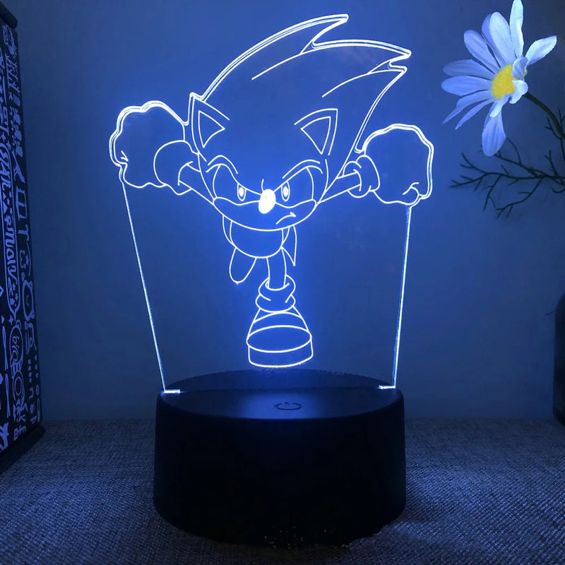 Sonices 3D Visual Illusion Night Light – Criatividade e Encanto para o Seu Ambiente