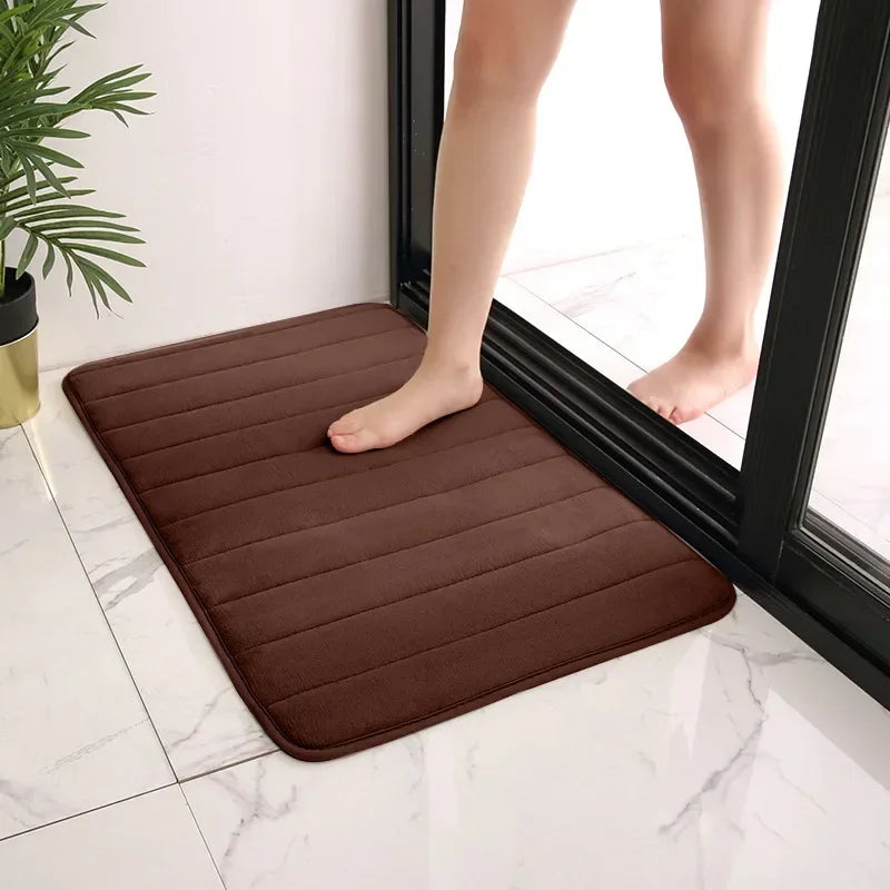 Tapete de Banho Super Absorvente – Conforto e Segurança para Seu Banheiro!