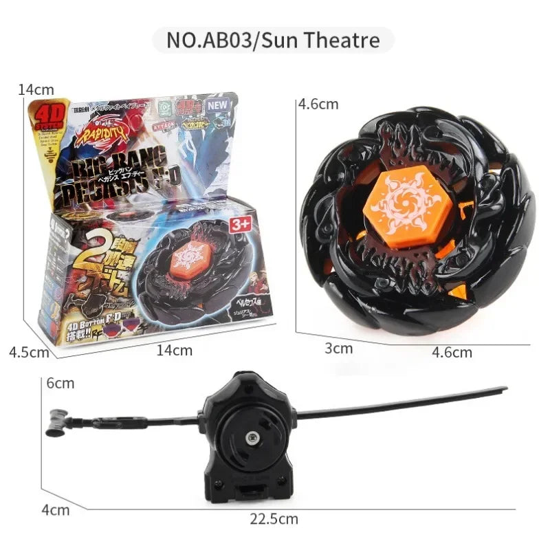 Beyblade Burst - Lançador Constellation 4D Gyroscope
