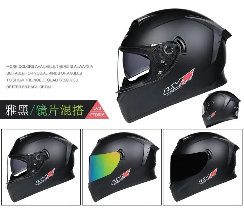 Capacete Modular Full Face ORZ – Segurança e Conforto para Motos e Scooters | Certificação DOT
