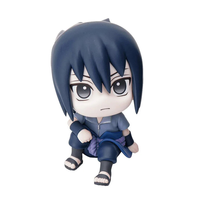 10cm Naruto Anime Figure Collection - Uzumaki Naruto, Kakashi, Uchiha Sasuke, Itachi