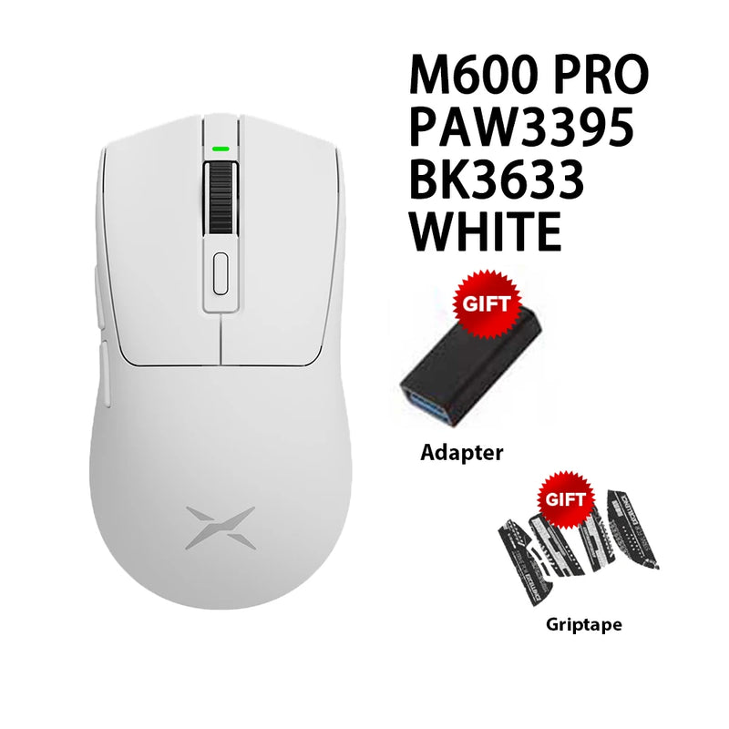 Mouse Gamer Sem Fio Delux M600 Series – Leveza, Precisão e Performance para Gamers Profissionais!