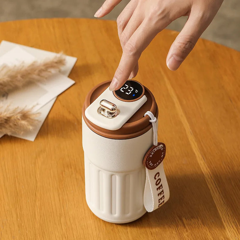 450ml Thermos Bottle – A Garrafa Térmica Inteligente Para o Seu Dia a Dia!