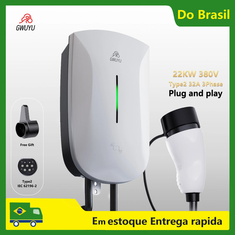 Carregador Wallbox para Veículos Elétricos – Rápido, Seguro e Plug & Play