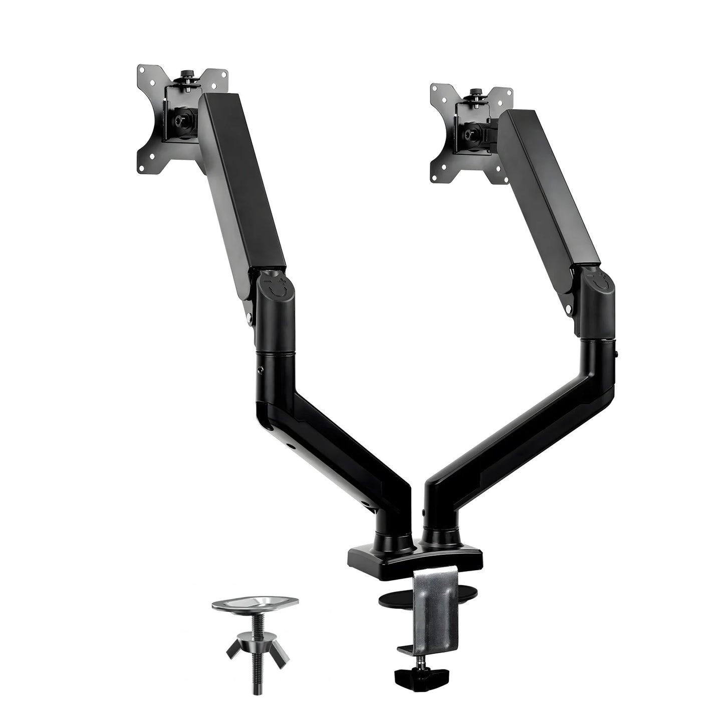 Suporte Articulado para Monitor Duplo – Suporte de Braço para Monitor de 17 a 27 Polegadas