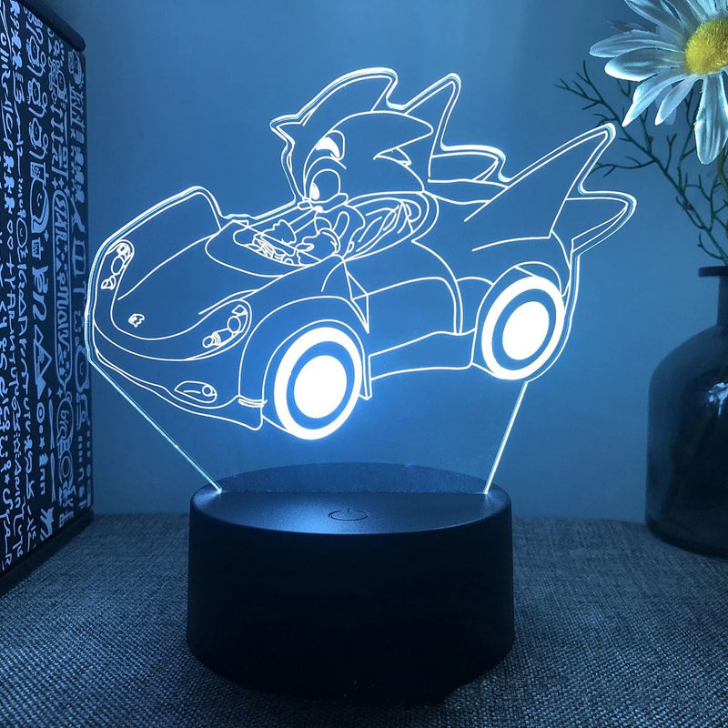 Sonices 3D Visual Illusion Night Light – Criatividade e Encanto para o Seu Ambiente