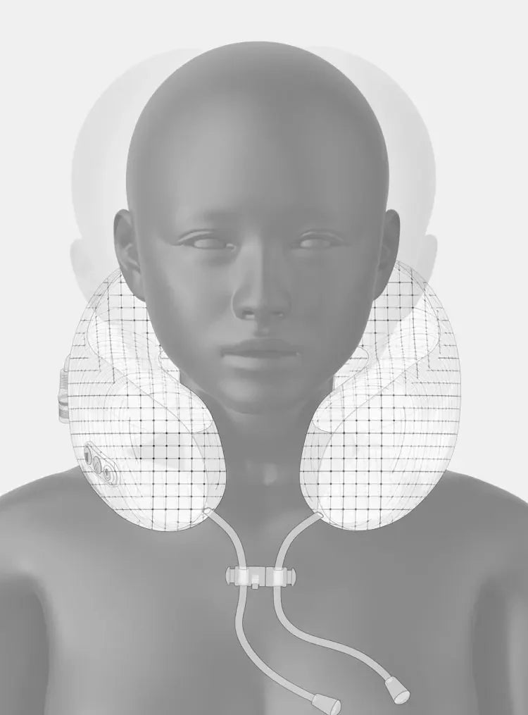 Massageador Cervical Portátil - Relaxamento em Qualquer Lugar!