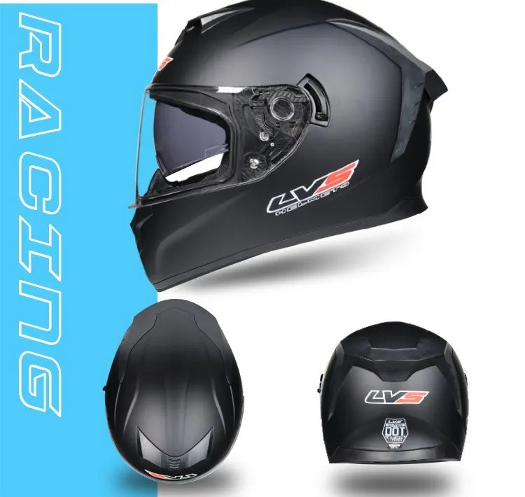 Capacete Modular Full Face ORZ – Segurança e Conforto para Motos e Scooters | Certificação DOT