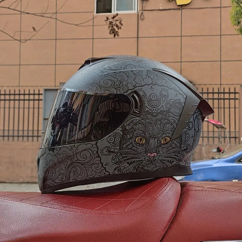 Capacete Modular Full Face ORZ – Segurança e Conforto para Motos e Scooters | Certificação DOT