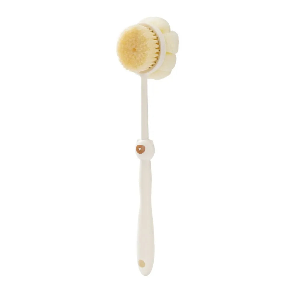 Escova de Corpo de Silicone com Cabo Longo – Seu Banho de Relaxamento e Exfoliação Perfeita!