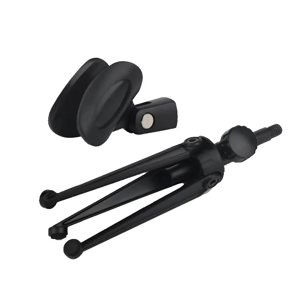 Suporte de Microfone Ajustável – Tripé Portátil para Mesa | Compacto e Leve!