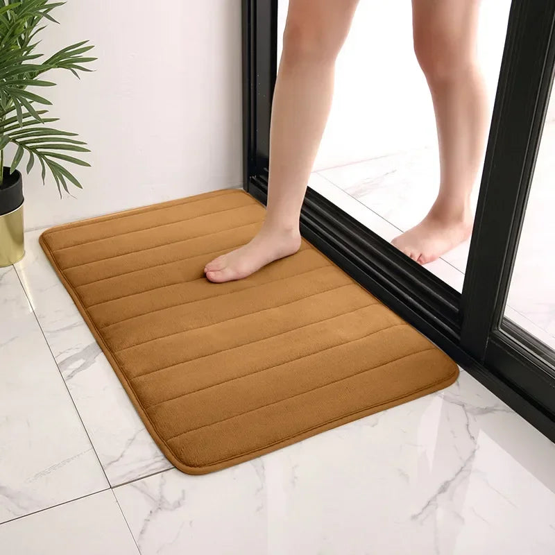 Tapete de Banho Super Absorvente – Conforto e Segurança para Seu Banheiro!