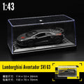 🏎️ Miniatura MSZ 1:36~1:47 Lamborghini Aventador SVJ 63, BMW X5 M, M6 GT3 e Volkswagen – Carros Colecionáveis em Liga Metálica com Caixa Acrílica