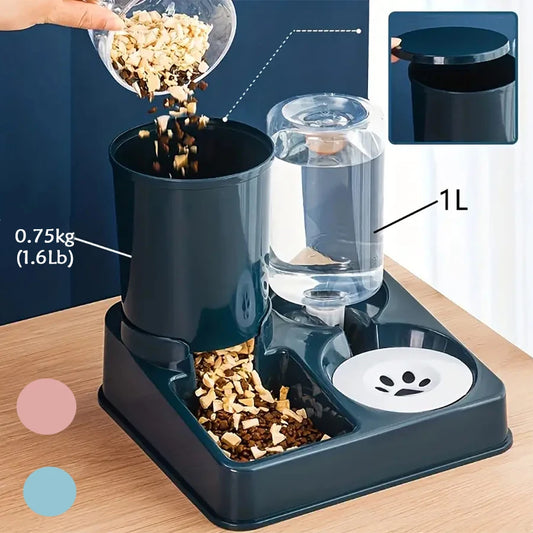 Comedouro e Bebedouro Automático 2 em 1 para Pets!