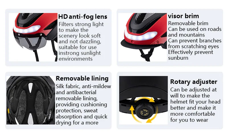 Capacete de Ciclismo Horntour HT-16 – Segurança, Tecnologia e Conforto!