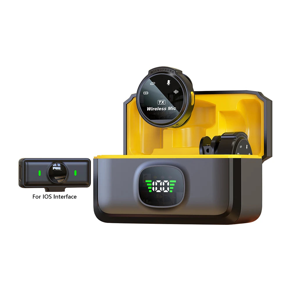 Microfone Lavalier Xiaomi Wireless – Som Claro e Sem Fios