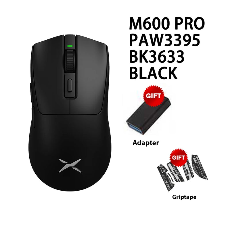 Mouse Gamer Sem Fio Delux M600 Series – Leveza, Precisão e Performance para Gamers Profissionais!