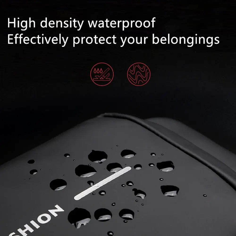 Bolsa Masculina Anti-Furto com Carregamento USB!