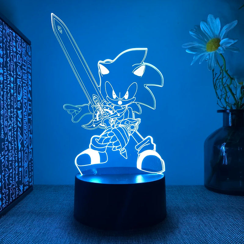 Sonices 3D Visual Illusion Night Light – Criatividade e Encanto para o Seu Ambiente