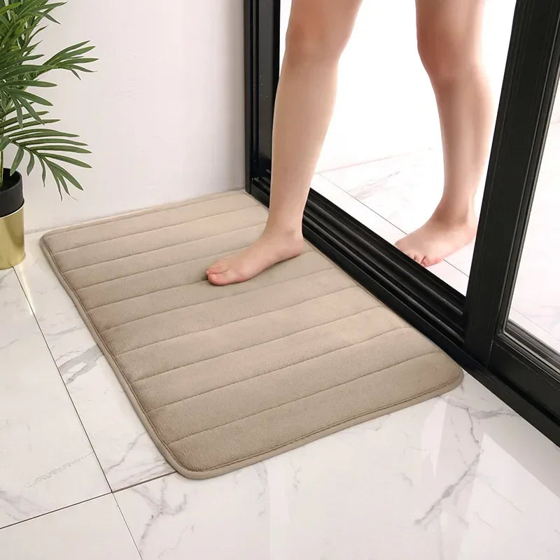 Tapete de Banho Super Absorvente – Conforto e Segurança para Seu Banheiro!