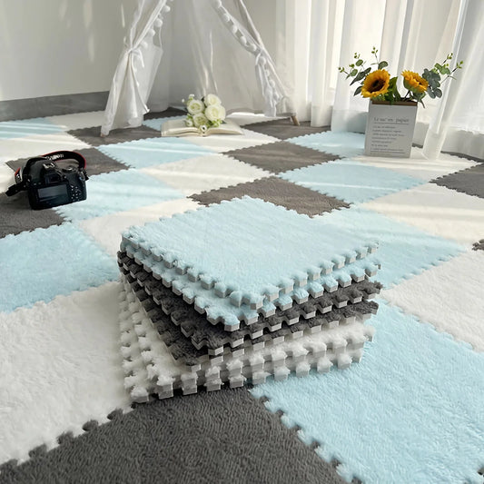 Tapete de Espuma Fofo 30x30cm – Conforto e Estilo para Seu Lar!