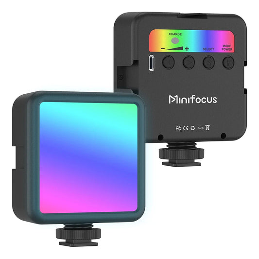 Mini RGB Video Light - Iluminação Profissional Compacta
