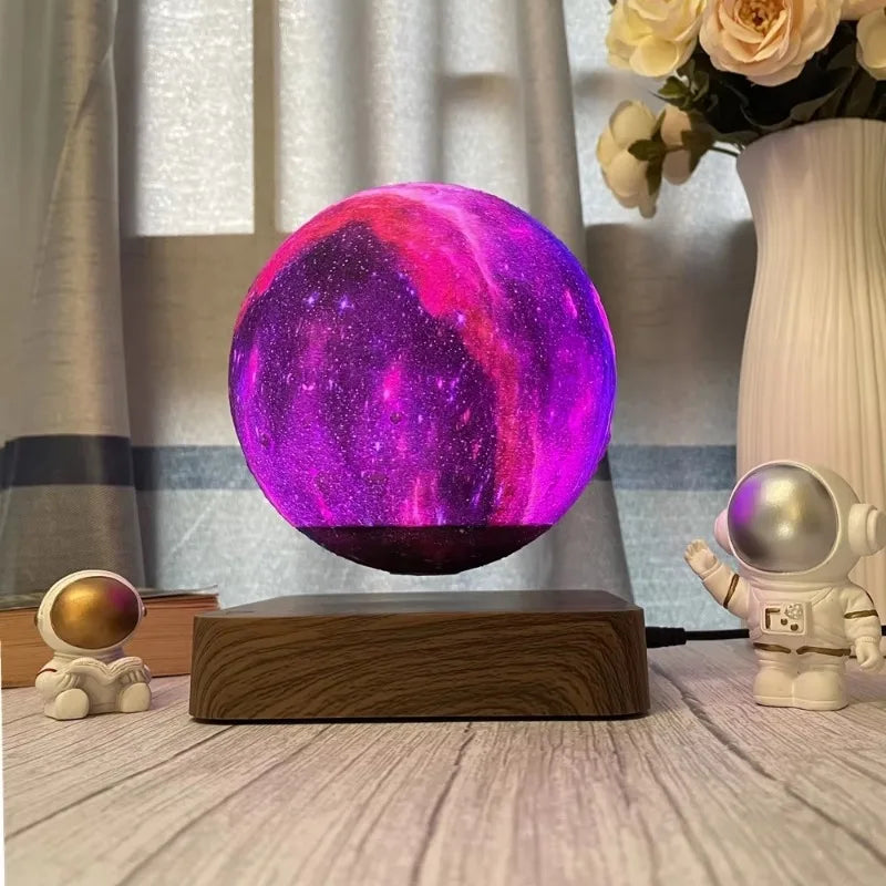 16-Color Floating Light Maglev Light – Iluminação Moderna com Tecnologia de Suspensão Magnética