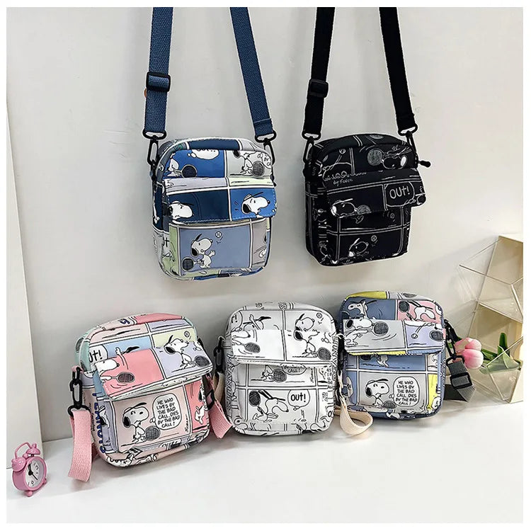 Bolsa de Ombro Cartoon Corner Creature Snoop - Estilo Descomplicado para Mulheres