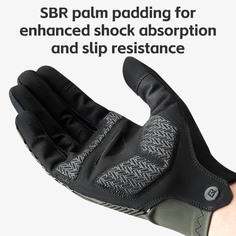 ROCKBROS Luvas de Ciclismo – Proteção, Conforto e Controle!