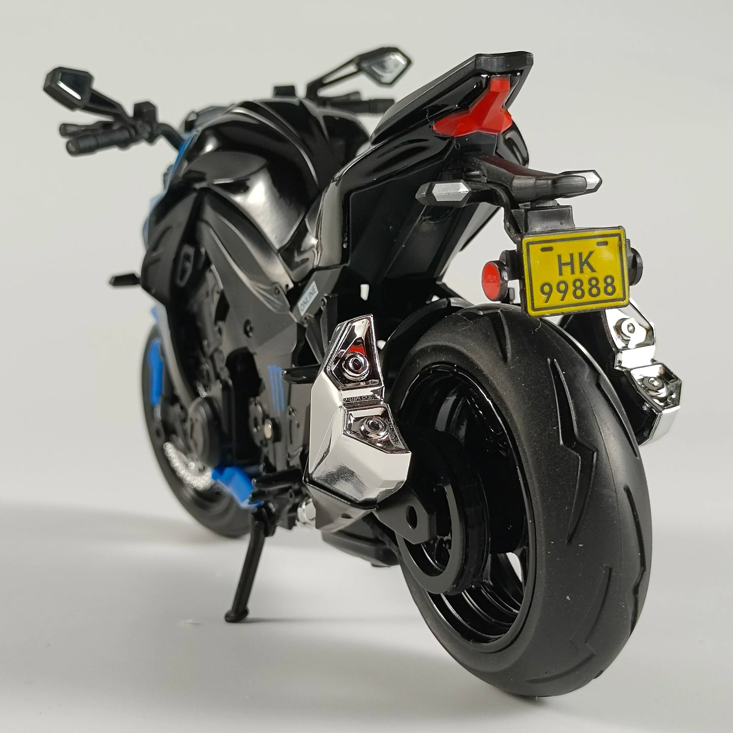1:12 Kawasaki Z1000 Street Cars Motorcycle Diecast Model Car Alloy Metal With Base Display Collections Hobby Home Decoration Boy