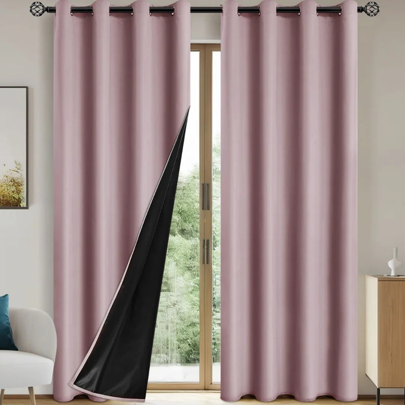 Cortina Blackout com Forro Isolante - Elegância e Conforto para Seu Lar!