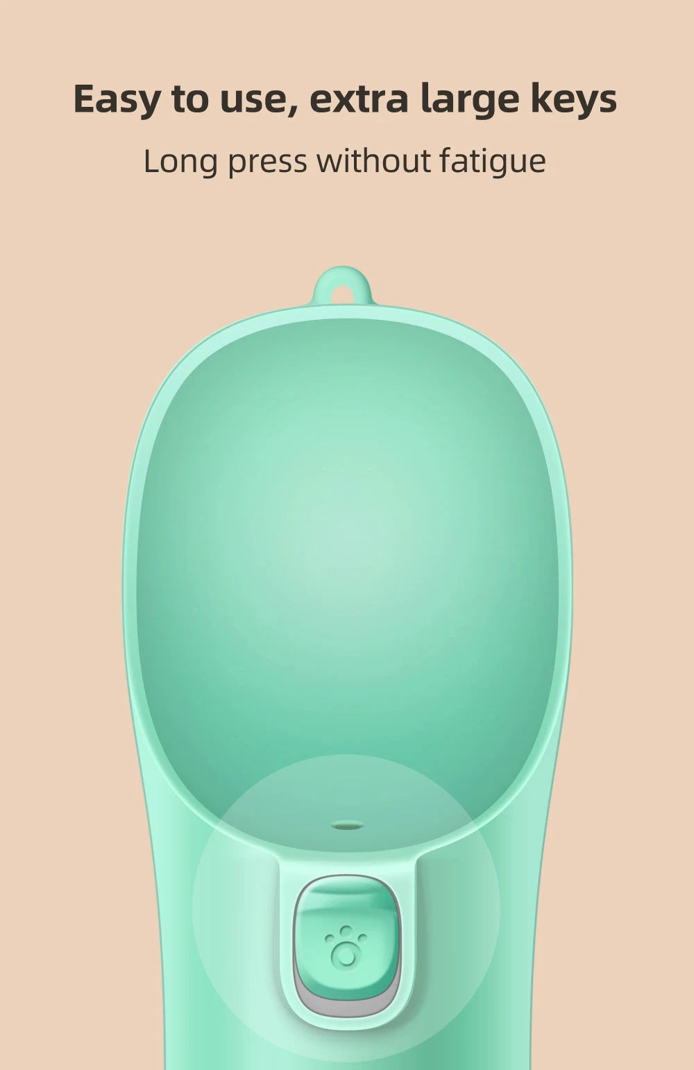Garrafa de Água Portátil para Cães e Gatos