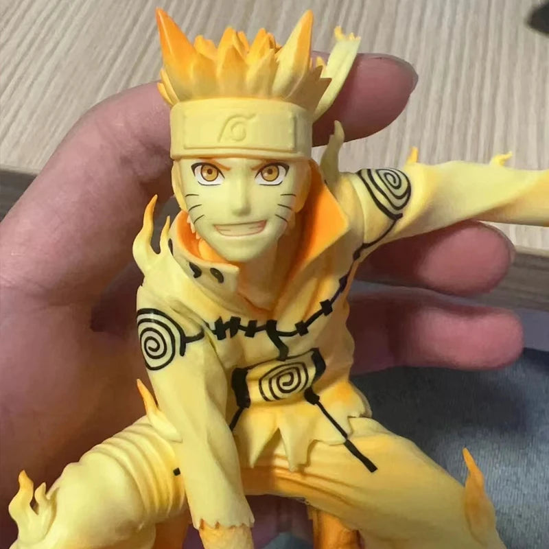 Figura Colecionável Uzumaki Naruto – 18cm Kagebunsin no Jutsu PVC