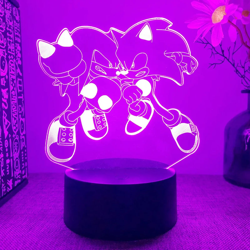 Sonices 3D Visual Illusion Night Light – Criatividade e Encanto para o Seu Ambiente