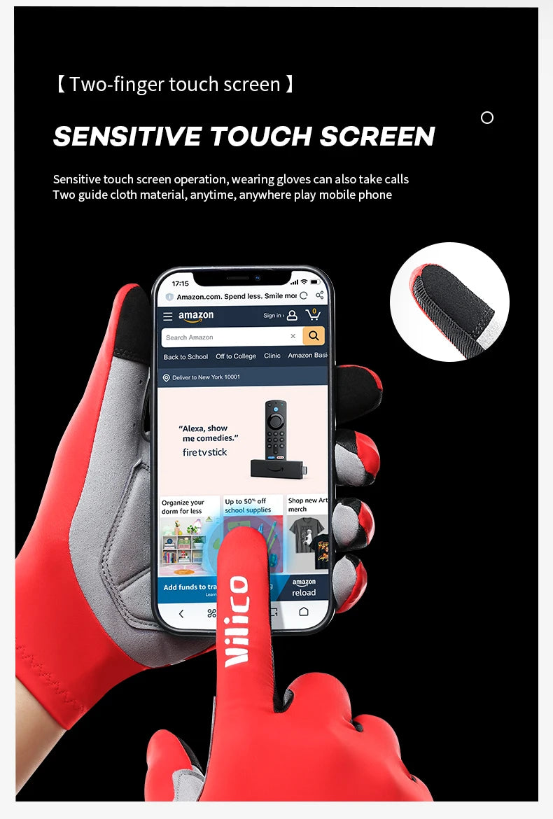 Luvas de Ciclismo Kyncilor – Conforto, Proteção e Tecnologia Touch Screen