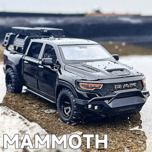 🏁 Miniatura Dodge RAM 1000 TRX Mammoth 1:32 Maisto – Modelo Colecionável com Luz e Som (Diecast)