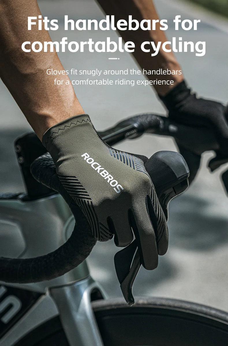 ROCKBROS Luvas de Ciclismo – Proteção, Conforto e Controle!