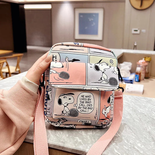 Bolsa de Ombro Cartoon Corner Creature Snoop - Estilo Descomplicado para Mulheres