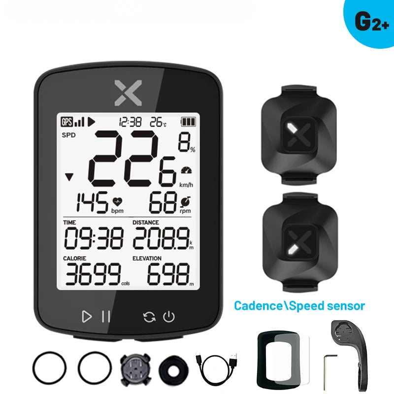 XOSS G2/G2 Plus – Ciclocomputador GPS Wireless para Ciclismo