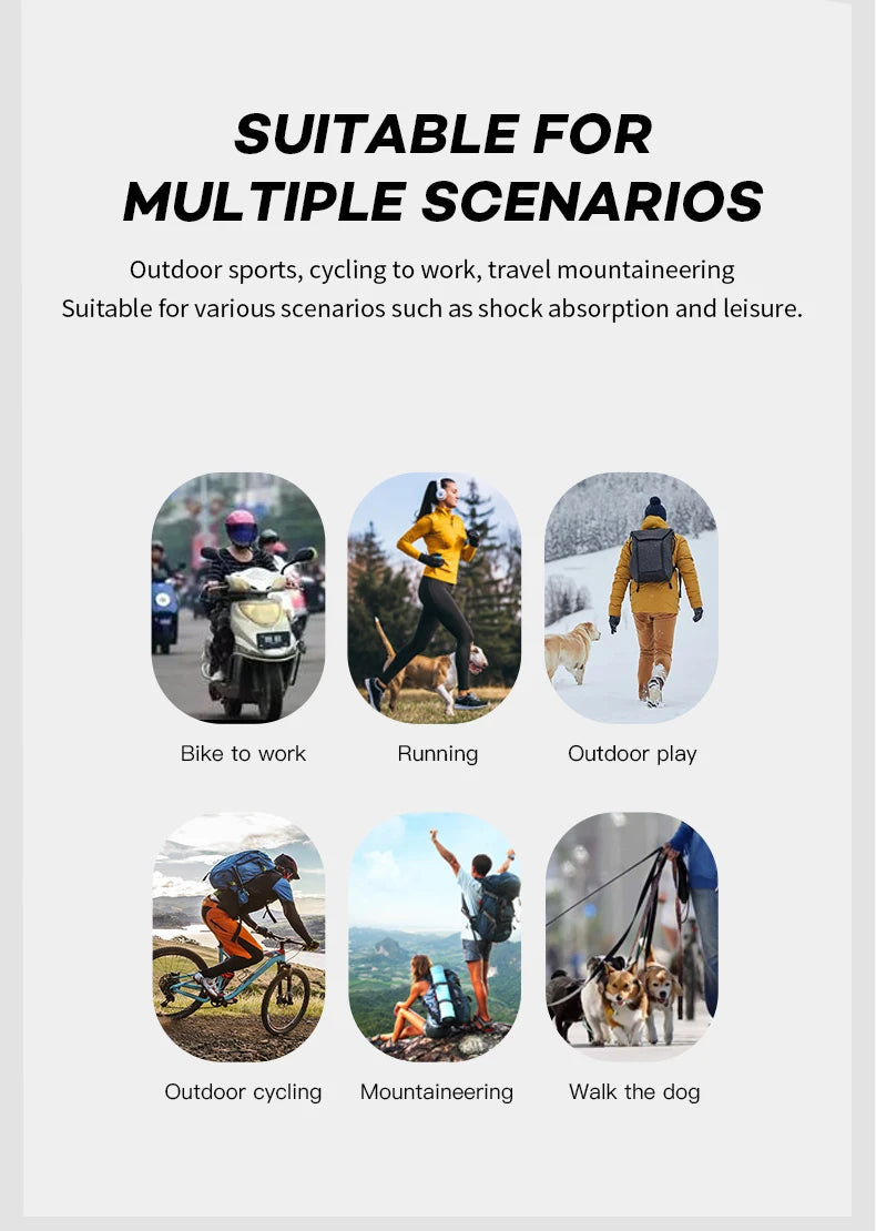 Luvas de Ciclismo Kyncilor – Conforto, Proteção e Tecnologia Touch Screen