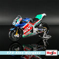 🏍️ Miniatura Moto Yamaha Factory Racing Team 2022 1:18 Maisto – Modelos #21 Morbidelli e #20 Quartararo (Diecast)