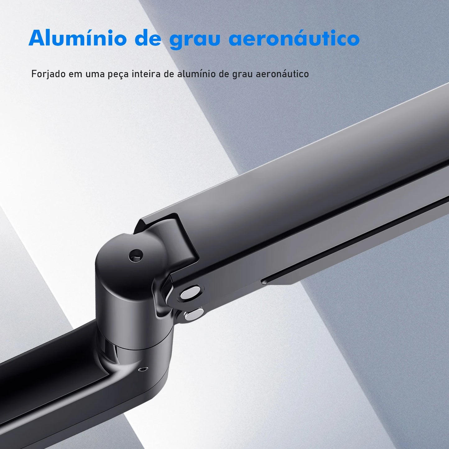 Suporte Articulado para Monitor Duplo – Suporte de Braço para Monitor de 17 a 27 Polegadas