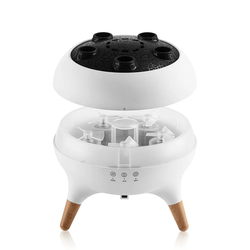 Umidificador de Chama Multi Spray – Aromaterapia e Elegância!